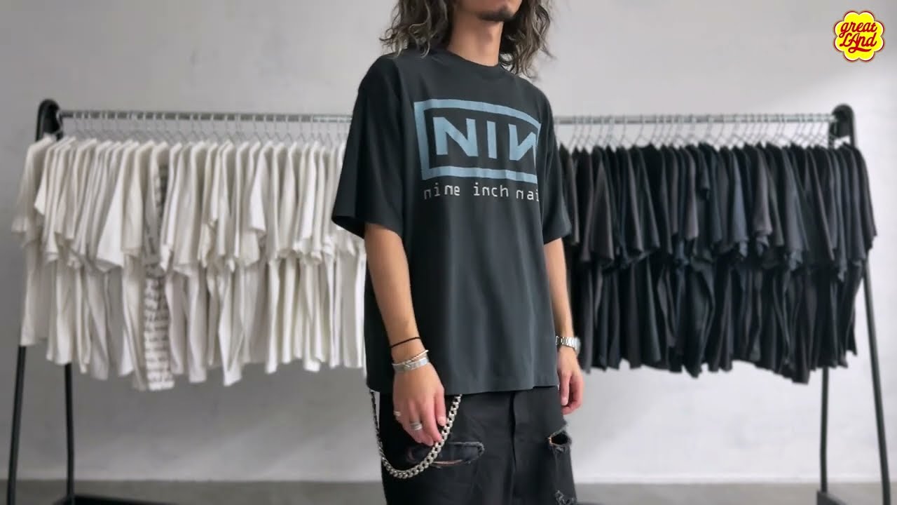 Nine Inch Nails 7枚セット NINE INCH NAILS NIN LOGO NOTHING 96 97 ALL SPOR