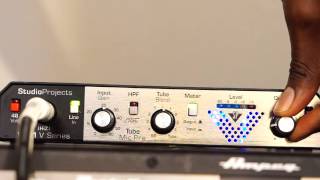 Studio Projects Vtb 1 as a bass DI - YouTube