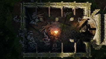 D&D - Animated Battle Map - Church UE5