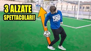 ALZARE la PALLA in modo FACILE e SPETTACOLARE ! Tutorial Footwork Italia