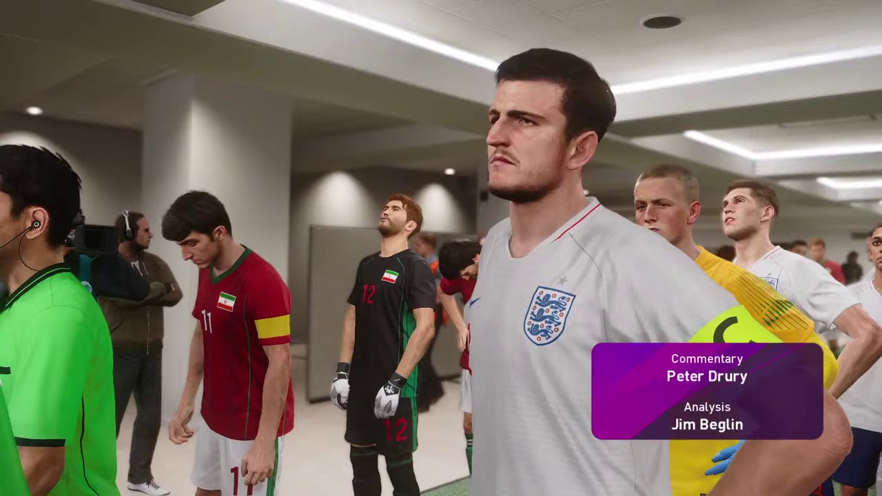 Pes2020 England World Cup Challenge Celtic Manager Youtube