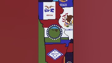 U.S. States - Missouri #flags #maps #minecraft #missouri #usa