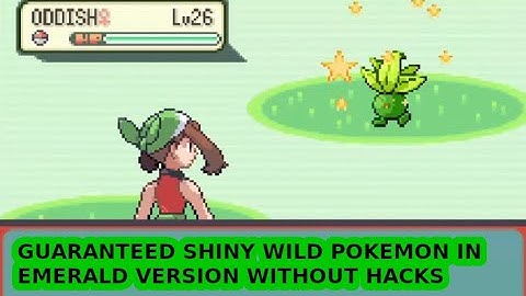 GUARANTEED WILD SHINY POKEMON IN EMERALD(How to RNG Wild Pokemon in Emerald)