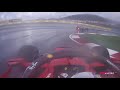 F1 2020 Turkish GP - Sebastain Vettel Start Onboard | From P11 to P4