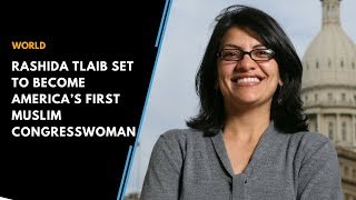 Rashida Tlaib set to become America's first Muslim Congresswoman, From YouTubeVideos