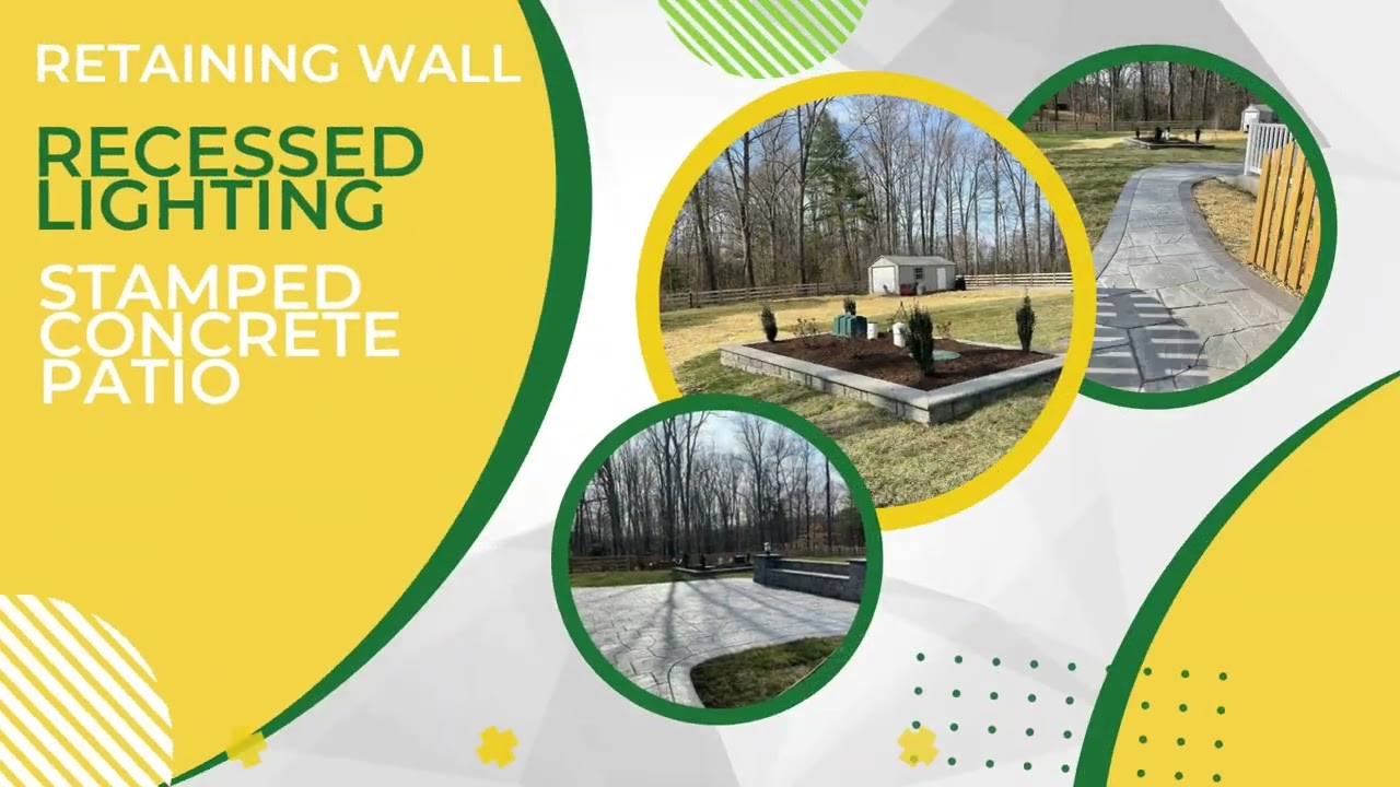 Stamped Concrete Contractor Fredericksburg Va Garcia Landscaping Inc