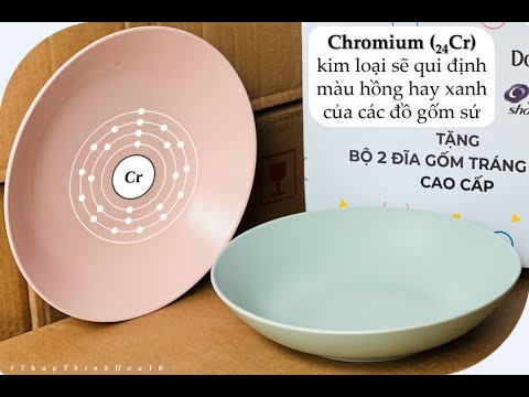 Video #ThayThinhHoa10 | Các muối của nguyên tố chromium được... - youtube