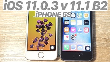 iOS 11.0.3 vs. iOS 11.1 BETA 2 : SPEED TEST + Benchmark! (iPHONE 5S) #iOS111 #iOS1103 #IPHONE5S