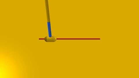 pybullet double pendulum, trained using TensorFlow Agents