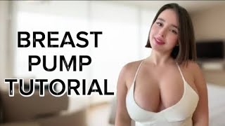 4K Breast Pump Tutorial With Suzanna Joy Breastfeeding Tips Pump With Me Suzanna