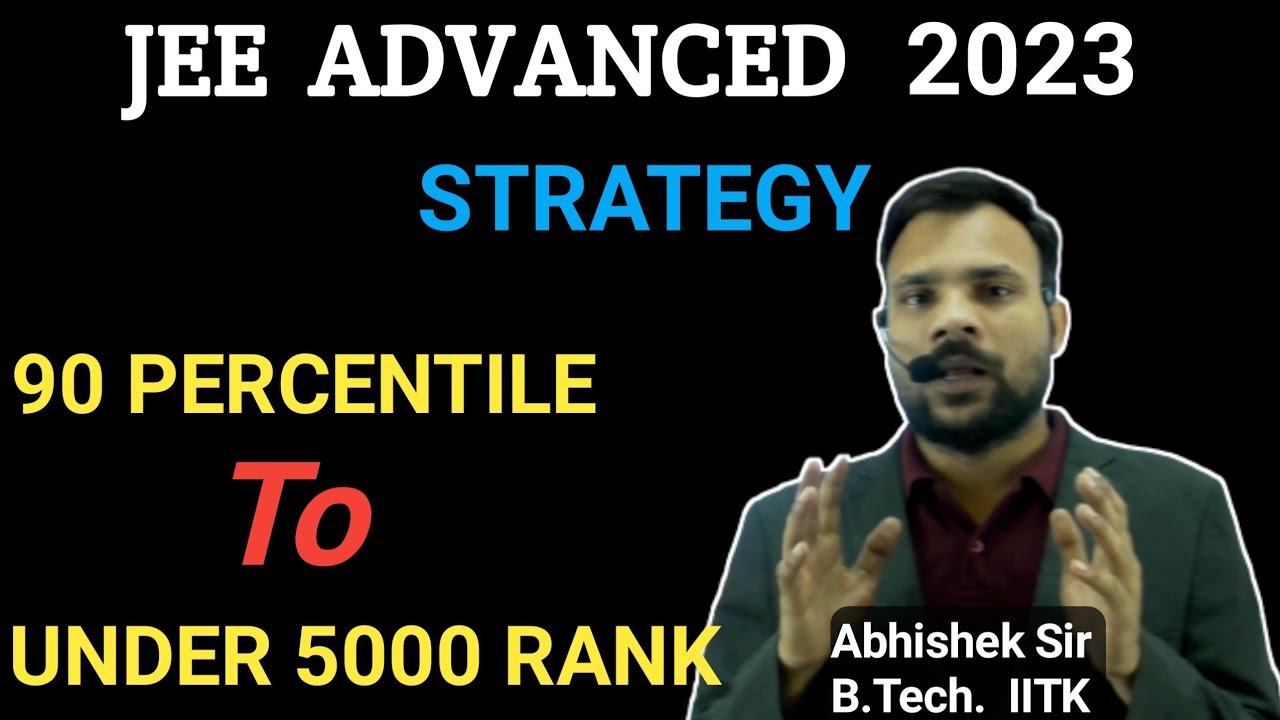JEE Advanced 2023: Strategy for Under 5000 Rank in last 45 Days ...