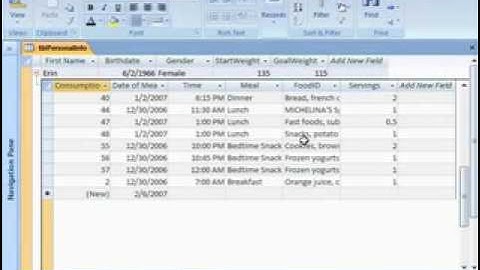 Access 2007 Subdata Sheets and Filters
