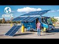 Completely Solar Powered Electric Van Conversion