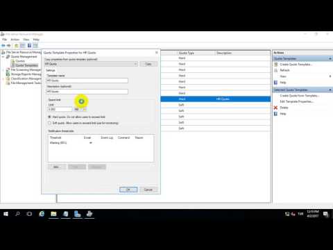 How to install and configure file server in windows server 2016