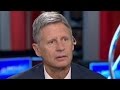 Gary johnson what is aleppo