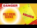 Class 10 Social Science HSLC paper solved 2026 all MCQ type question and Answers