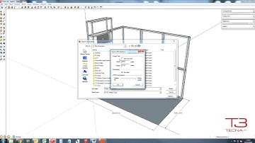 T3 Tecna UK: Basic Sketchup training - Screenshots