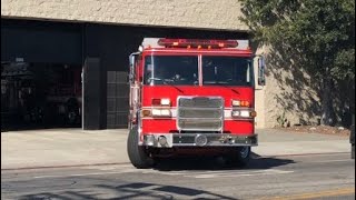 LAFD (RESERVE)  Engine 66 RESPONDING
