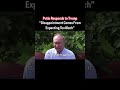 Putin Responds to Trump: "Disappointment Comes from Expecting Too Much"