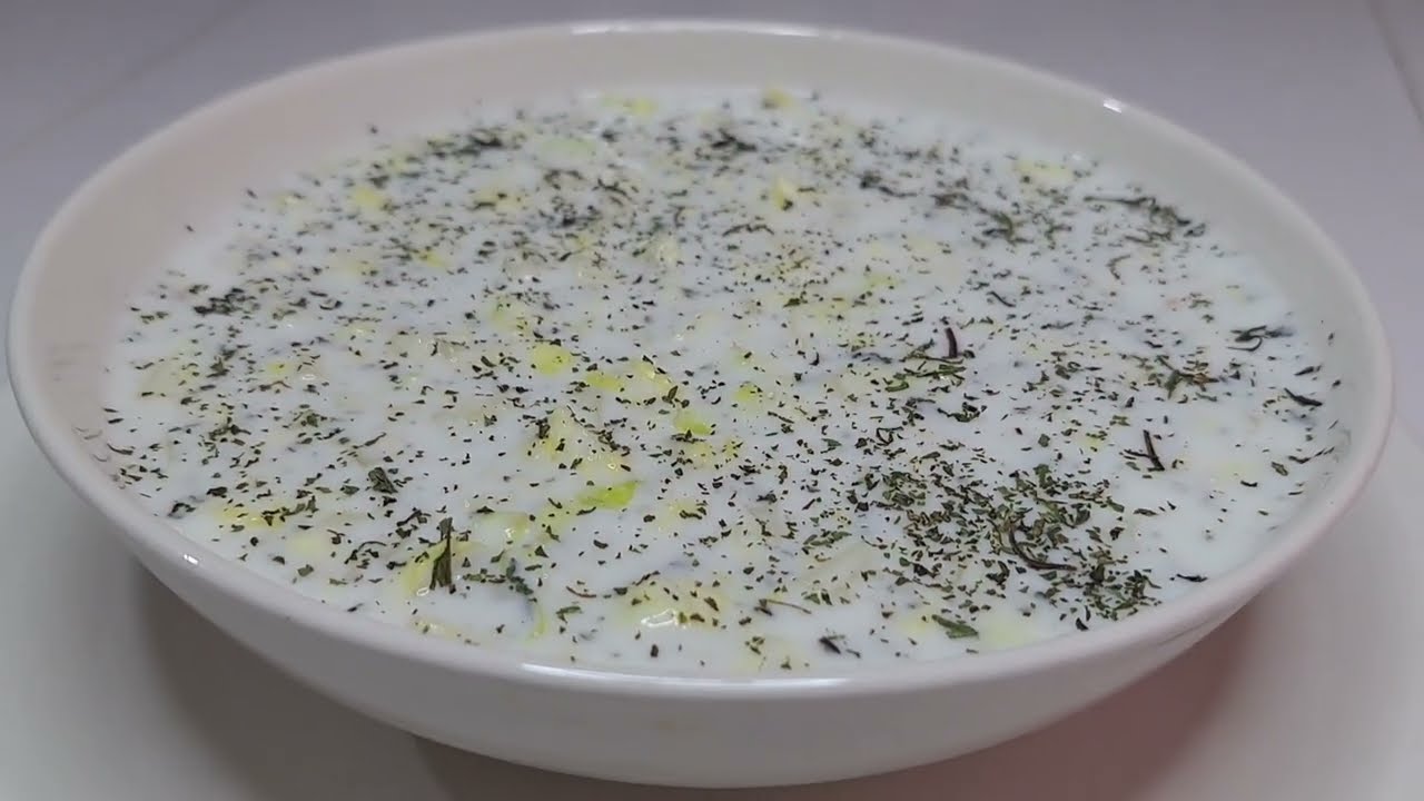Cacığı Birde Böyle Deneyin Bayılacaksınız ♥ Marul Cacığı Tarifi ♥ Turkish tzatziki – #vlog #kolay
