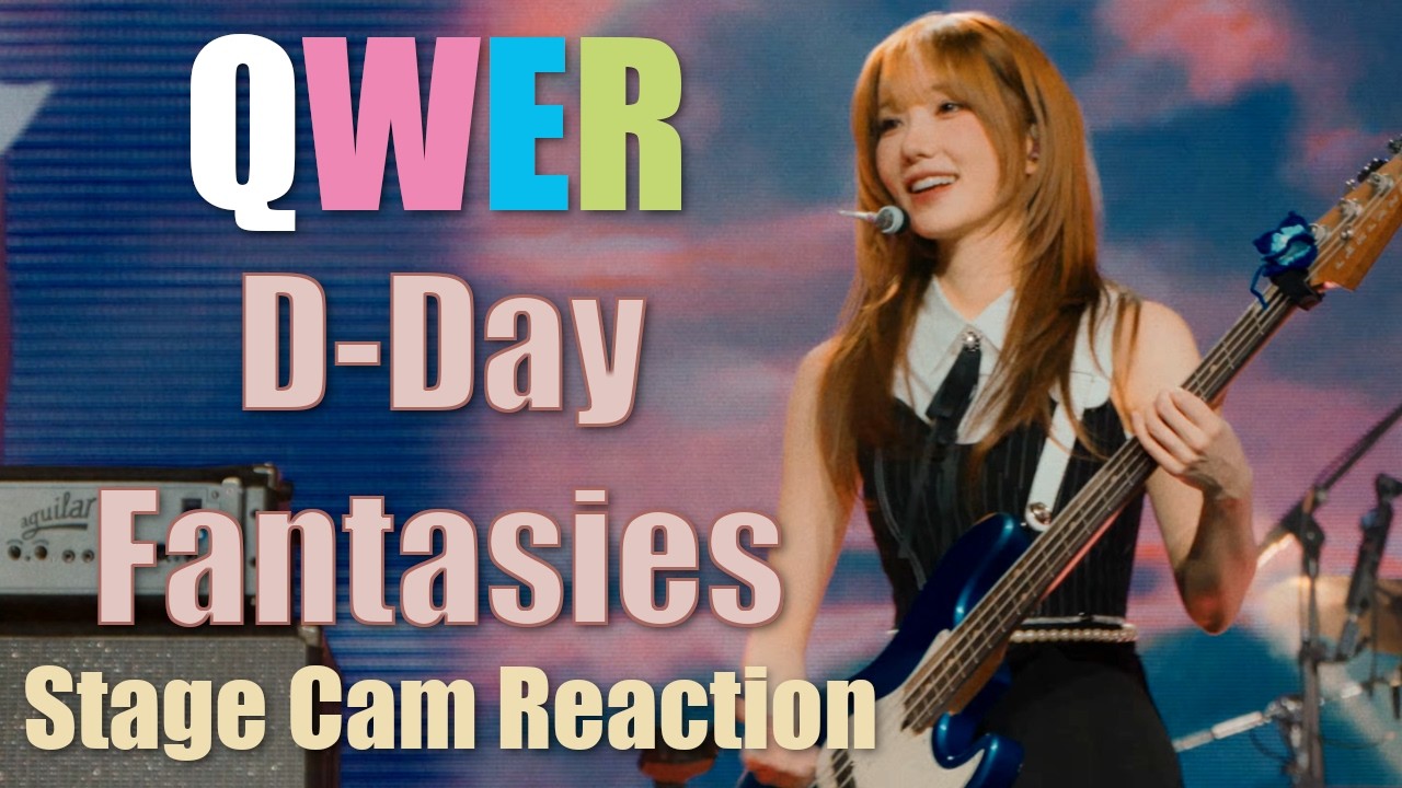 QWER | Fantasizing About ROCKATION Encore D-DAY - ROCKATION Stage Cam Reaction