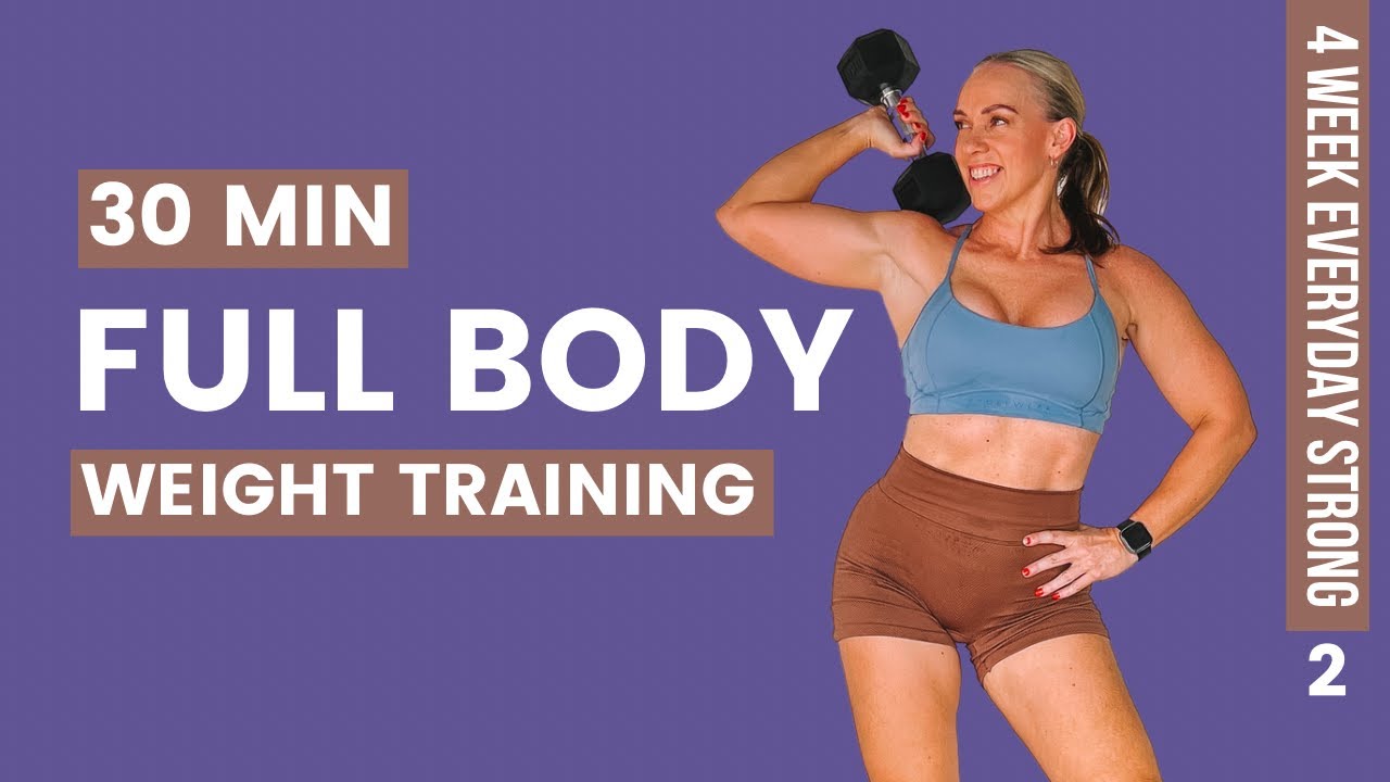 30-минутная домашняя силовая тренировка для женщин | КАЖДЫЙ ДЕНЬ, СИЛЬНЫЙ ДЕНЬ 2