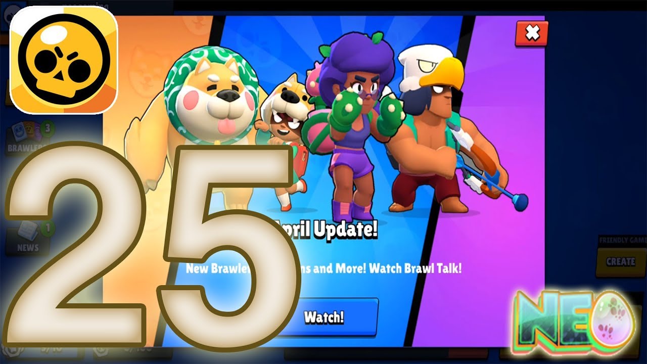 Brawl Stars: Gameplay Walkthrough Part 25 - New Update (iOS, Android ...