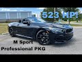 2023 BMW M850i xDrive Convertible 4.4TT POV Test Drive &amp; Review