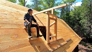 I'm Building Dormers over the Loft! / Ep69 / Outsider Log Cabin