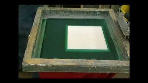 How to Screenprint Using Stencil Numbers