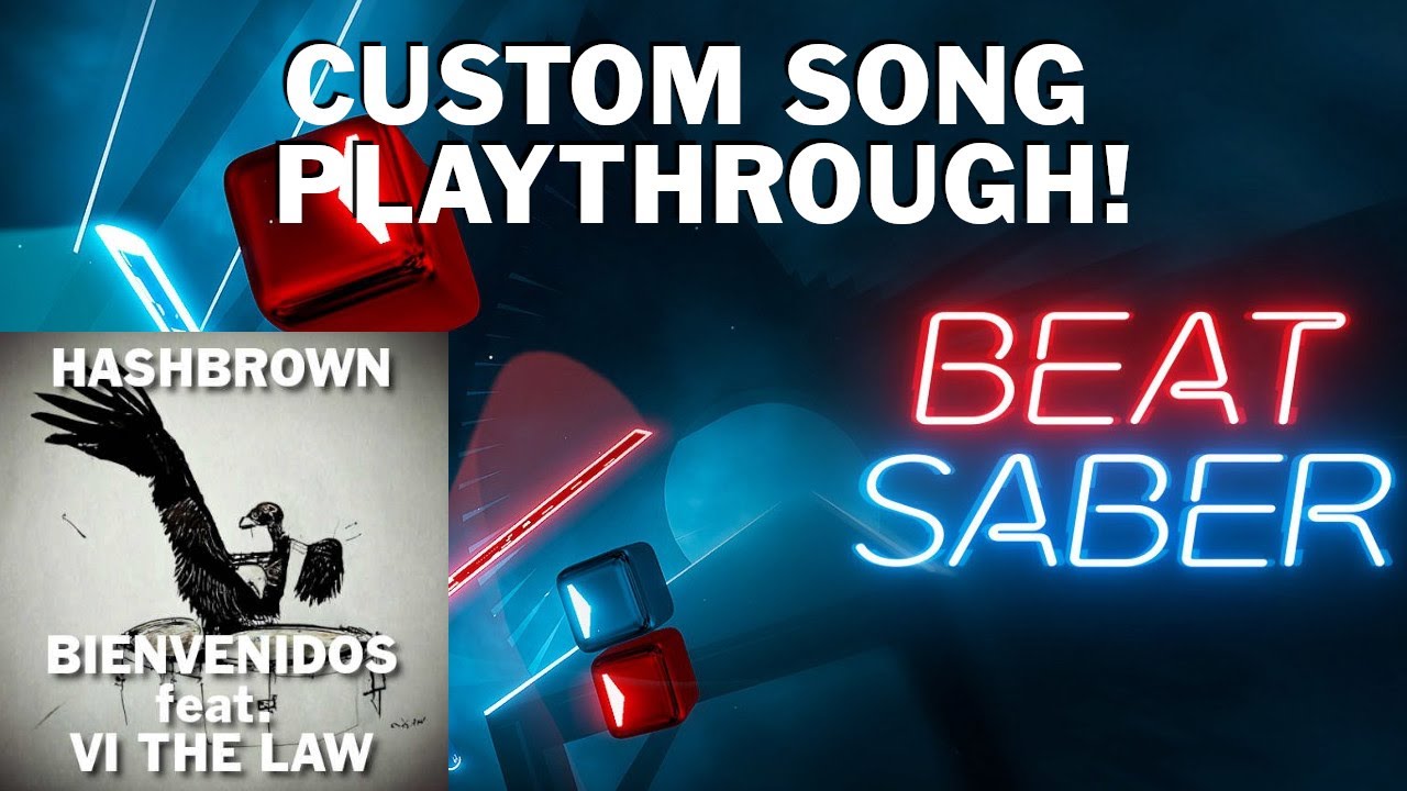 First Beat Saber Custom Map using Beat Sage YouTube