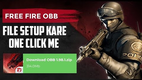 Free Fire Ki OBB File Kaise Set Kare | How To Set Free Fire OBB File |Free Fire OBB File Set in 2023