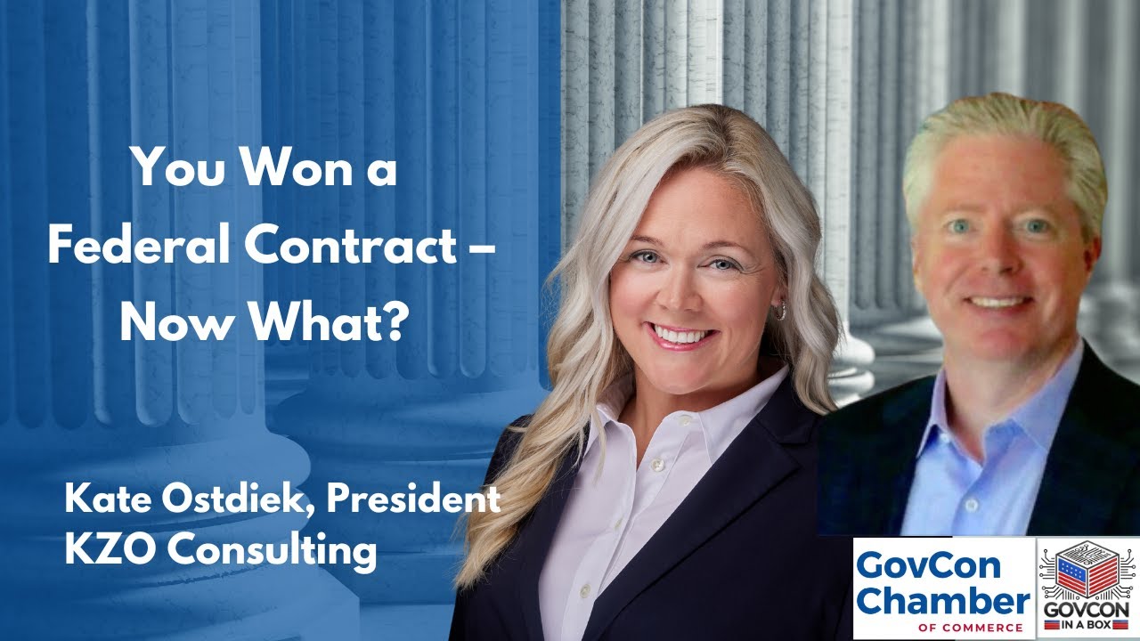 (live) What to do after you win a Federal Contract