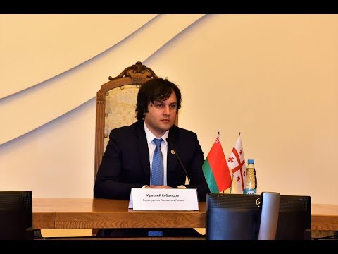 ირაკლი კობახიძის შეხვედრა ბელარუსის სსახელმწიფო უნივერსიტეტის პროფესორებთან და სტუდენტებთან