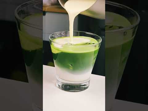 This Matcha with Mango Foam Tastes TOO Good to Be Real