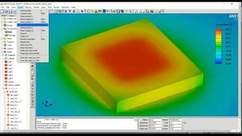 Thermal Simulation of Quad Flat Package - No Lead QFN40 using Ansys Icepak