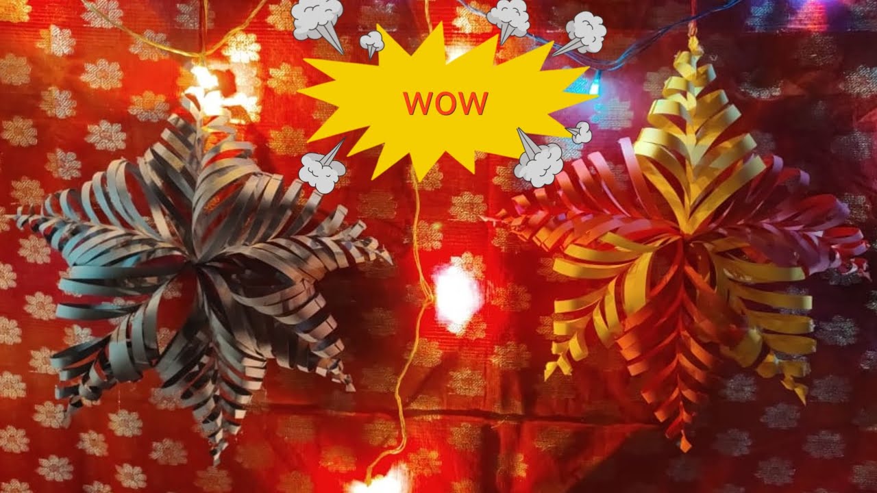 Christmas Decoration Ideas Using Paper 5 Minute Crafts Christmas