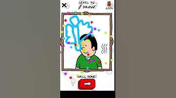 Just Draw Level 76 (August 3) Walkthrough