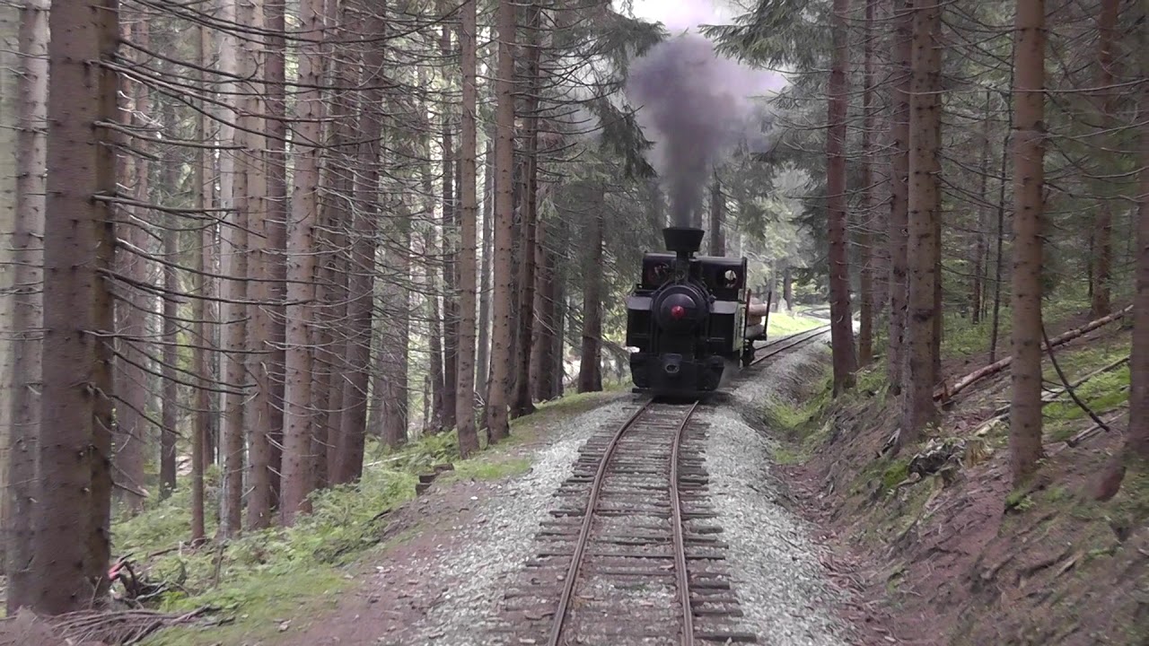 Historická lesná úvraťová železnica (HLÚŽ) Teil 2