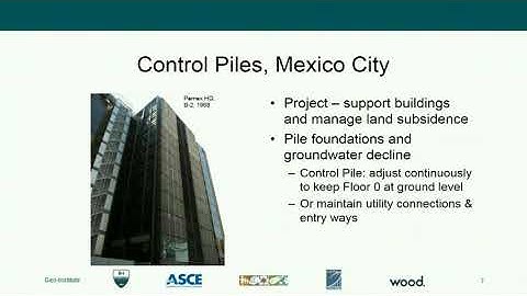 2019 Geo-Institute web conferences - Sustainability In Geotechnical Engineering