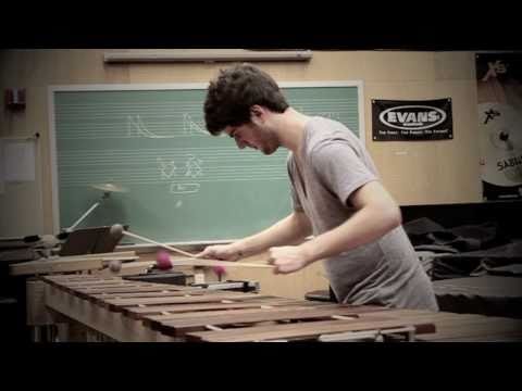 Evan Chapman - "Opening" from Glassworks by Philip Glass (Marimba) *HD*
