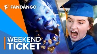 In Theaters Now Aladdin, Booksmart Weekend Ticket