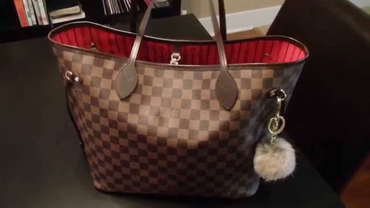 What&#39;s in my Louis Vuitton Neverfull MM - YouTube