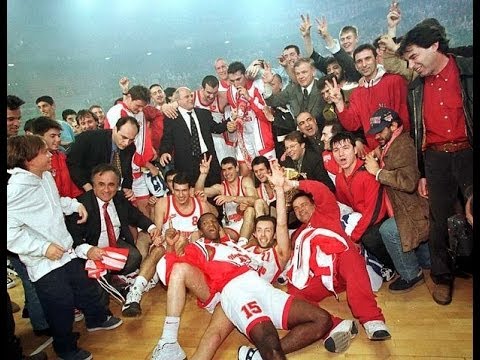 Olympiacos vs Barcelona 73-58 Euroleague 1997 Final