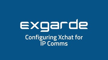 EXgarde Help: Configuring Xchat for IP Comms