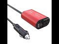 200W car power inverter  Outlet DC 12V to 110V AC Converter Outlet Charger  #inverter #shortsvideo