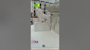 Thi công đài phun nước ngoài trời @danangstone