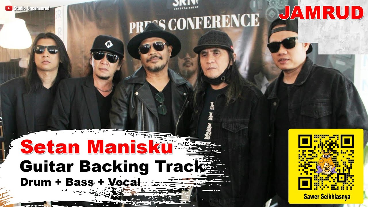 Jamrud - Setan Manisku - HQ Guitar Backing Track (Minus Gitar)