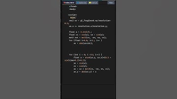 Create Amazing Webgl Animation with HTML Canvas | HTML5 Canvas Tutorial #shorts #coding #JavaScript