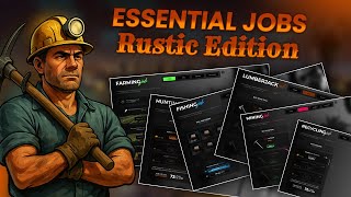 Complete Job Pack for FIVEM | Fishing, Hunting, Mining, Lumberjack, Recycling and Farming – GTA V RP